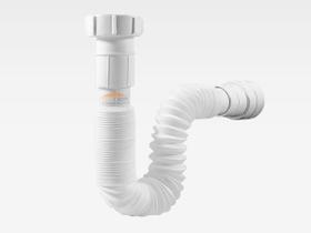 Sifão instala fácil pvc corrugado - branco 1683