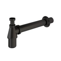 Sifão Para Lavatório 1x1.1/2" Preto Fosco Fani Metais