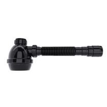Sifao pia cozinha tanque lavatorio com copo e canopla preto blukit linha black. - 031309