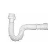 Sifão Plástico Sanfonado Longo 1,50m Branco - Plasbohn Sifão Plástico Sanfonado Longo 1,50m Branco - Plasbohn