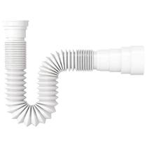 Sifão Pratik Extensível Universal DN38/40/48/50 72cm Branco