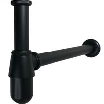 Sifao Preto Copo Metal ⅞ Pia Suspensa Banheiro Cuba Esculpida Copo Aparente Lavabo Tanque Lavatorio 30mm Preto Fosco