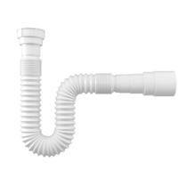 Sifão Sanfonado 72cm Unifortte Branco