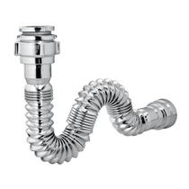 Sifão Sanfonado Astra Universal Cromado SSUM2 Auto Serviço