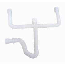 Sifão Sanfonado Astra Universal Triplo Branco