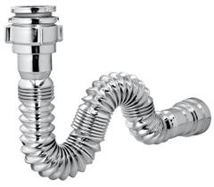 Sifão Sanfonado Extensivo Universal Cromado - Pia Cuba Tanque Sifão Sanfonado Extensivo Universal Cromado - Pia Cuba Tanque
