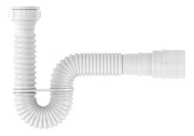 Sifão Sanfonado Flexível 72cm Serve Em Qualquer Pia