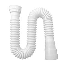 Sifão Sanfonado Multiuso Lavatório/Pia/Tanque 52Cm Branco Branco