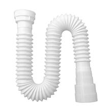 Sifão Sanfonado Multiuso Lavatório/Pia/Tanque 72Cm Branco Branco