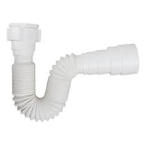 Sifão Sanfonado PVC Branco Fortlev