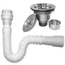 Sifão Sanfonado Tubo Flexível Multiuso Universal Para Pias Lavatórios tanque e Cubas em Geral