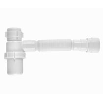 Sifão Sanfonado Universal com Copo Branco - Astra