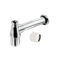 Sifão Tanque Regulável 1.1/4x2 Tubo Saída 20cm com Luva Adaptável para 2