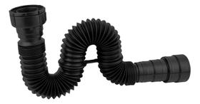 Sifão Tubo Extensível Flexível Sanfonado Preto Black Blukit