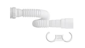 Sifão Tubo Extensível Universal 70cm Branco Com Suporte - Censi