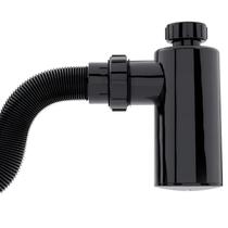 Sifão Tubo Extensivo Black C/Copo Lavatório Blukit - 031310