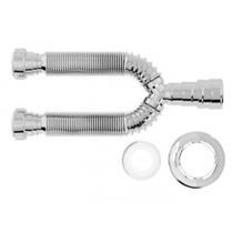 Sifão Tubo Extensivo Duplo Universal Blukit - Cromado Sifão Tubo Extensivo Duplo Universal Blukit - Cromado