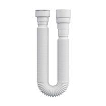 Sifão Universal Branco Anel PVC 1,50m - Encaixe Universal 38/40/48/50mm