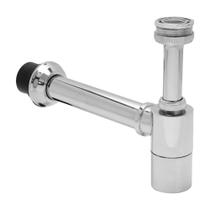 Sifão Universal Lavatório/Tanque/Cozinha Com Adptador Cromado