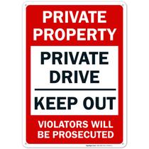 Sign Sigo assina propriedade privada Private Drive Proibida Invasão Sign Sigo assina propriedade privada Private Drive Proibida Invasão