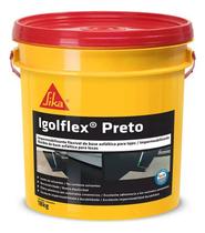 Sika Igolflex Preto 18kg - Manta Líquida Impermeabilizante Sika Igolflex Preto 18kg - Manta Líquida Impermeabilizante