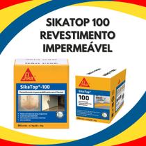 Sikatop 100 revestimento impermeável alta aderência 4KG