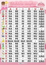 Silabário Simples - Princesas- Home E Planner