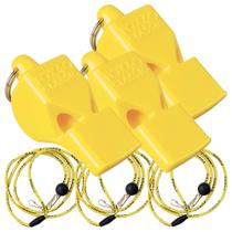 Silbato Fox 40 Classic con Cordón Desprendible Paquete de 3 (Amarillo) Silbato Fox 40 Classic con Cordón Desprendible Paquete de 3 (Amarillo)