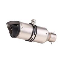 Silenciador De Escape Universal De Aço Inoxidável 51mm Para Motocicletas GSXR150 CBR150R R15 Z125