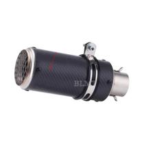 Silenciador de Escape Universal para Motocicleta 51/60mm - Fibra de Carbono - Db Killer