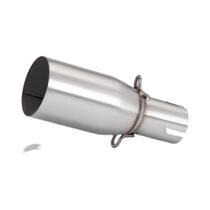 Silenciador Universal De 51mm De Diâmetro Para Motocicleta, Tubo De Conexão Intermediário