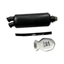 Silenciador Universal De Motocicleta De 51mm Com Dupla Saída Lado Direito Com DB Killer Para G310R