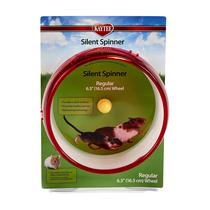 Silent Spinner Wheel Kaytee para hamsters e gerbos de 6,5 polegadas Silent Spinner Wheel Kaytee para hamsters e gerbos de 6,5 polegadas