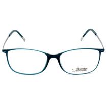 Silhouette SPX 1572 - Verde Fosco 40 6056 52mm - Óculos de Grau