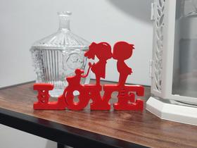 Silhuetas dos apaixonados Para Decoração