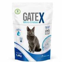 Silica Gato Cristais Gatex Micro 1,4kg Areia Antiodor Oferta - Silica Gato Cristais Gatex Micro 1,4kg Areia Antiodor Oferta -