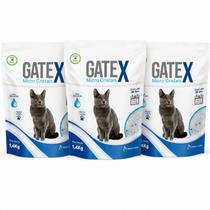 Silica Gato Cristais Gatex Micro 1,4kg Areia Antiodor Oferta - Silica Gato Cristais Gatex Micro 1,4kg Areia Antiodor Oferta -