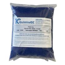 Sílica gel azul - 1-3 mm - pacote 1 kg quimisul