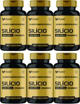 Silício Orgânico 360 Cápsulas 490 mg 6 frascos 60 capsulas