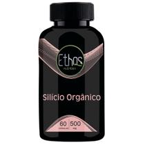 Silicio Orgânico 60 Cápsulas - 500mg - Ethos Nutrition