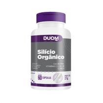 Silicio Organico com Biotina, Vitaminas C, E, B3, B6 e Zinco 60 Capsulas Duom