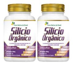 Silício Orgânico E Vitaminas 2 X 60 Cápsulas Flora Nativa