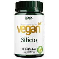 Silício Vegan 60 capsulas - Suplemento alimentar poderoso em cápsulas - Sidney Oliveira
