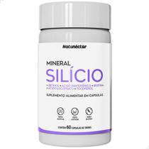 Silício Vitaminas Suplemento Alimentar Natural Sabor 100% Puro 60 Cápsulas Natunéctar Original Silício Vitaminas Suplemento Alimentar Natural Sabor 100% Puro 60 Cápsulas Natunéctar Original