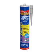Silicone Acético 260g Selante Vedatudo - Dryko Silicone Acético 260g Selante Vedatudo - Dryko
