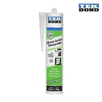 Silicone Acetico 270ml/256g Transparente Tekbond Silicone Acetico 270ml/256g Transparente Tekbond