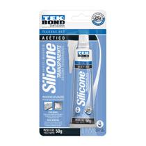 Silicone acetico 50G transparente blister TEKBOND Silicone acetico 50G transparente blister TEKBOND
