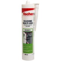 Silicone Acético Branco 260ml - 600690 - FISCHER Silicone Acético Branco 260ml - 600690 - FISCHER
