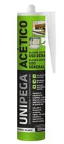 Silicone acético branco 280ml unipega