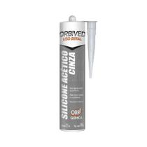 Silicone Acético Cinza 240g - Orbi Silicone Acético Cinza 240g - Orbi